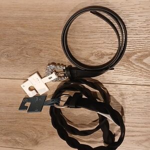 (2) NWT target brand belts, size M